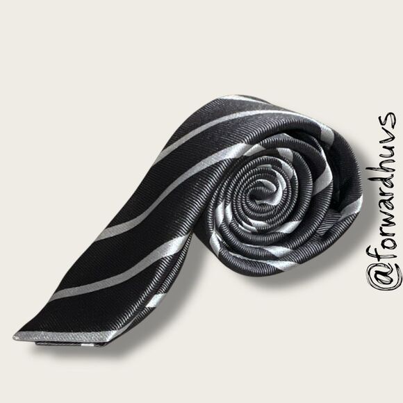 Boss Hugo Boss 100% Silk Neck Tie Made in Italy - Picture 7 of 9